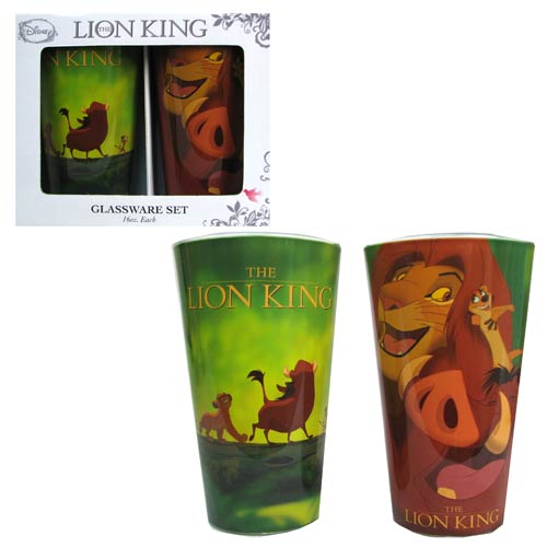 The Lion King 16 oz. Pint Glass 2-Pack